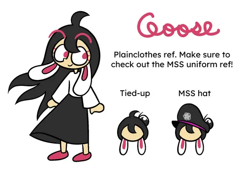 Goose reference sheet