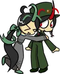 jinx hugging jackalope jinx hugging jackalope
