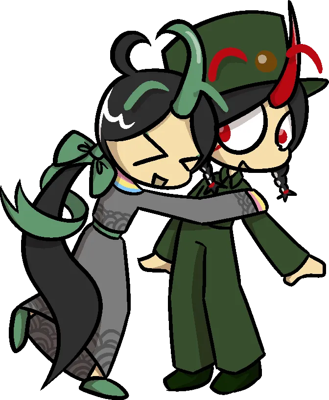 jinx hugging jackalope jinx hugging jackalope
