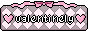 Valentinely button